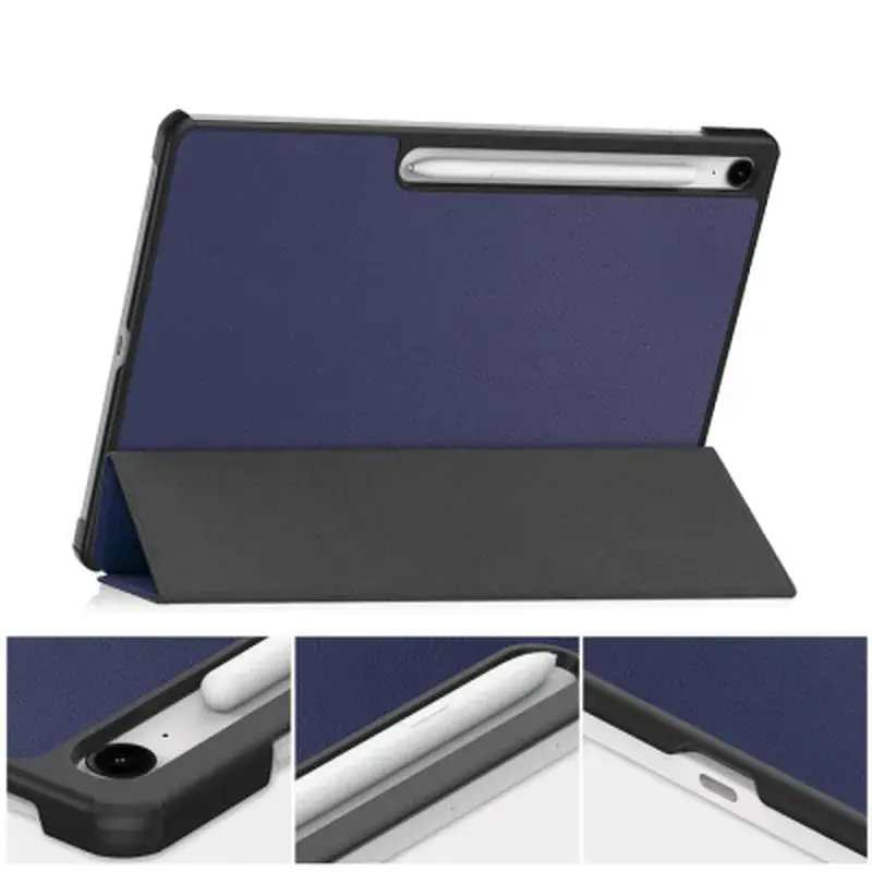 Чохол до планшета BeCover Smart Case Samsung Galaxy Tab S10 FE Plus (SM-X620/SM-X626) 13.1" Deep Blue (713382) - фото 6