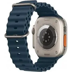 Смарт-годинник Apple Watch Ultra 2 GPS + Cellular 49mm Titanium Case with Blue Ocean Band (MREG3) - фото 3