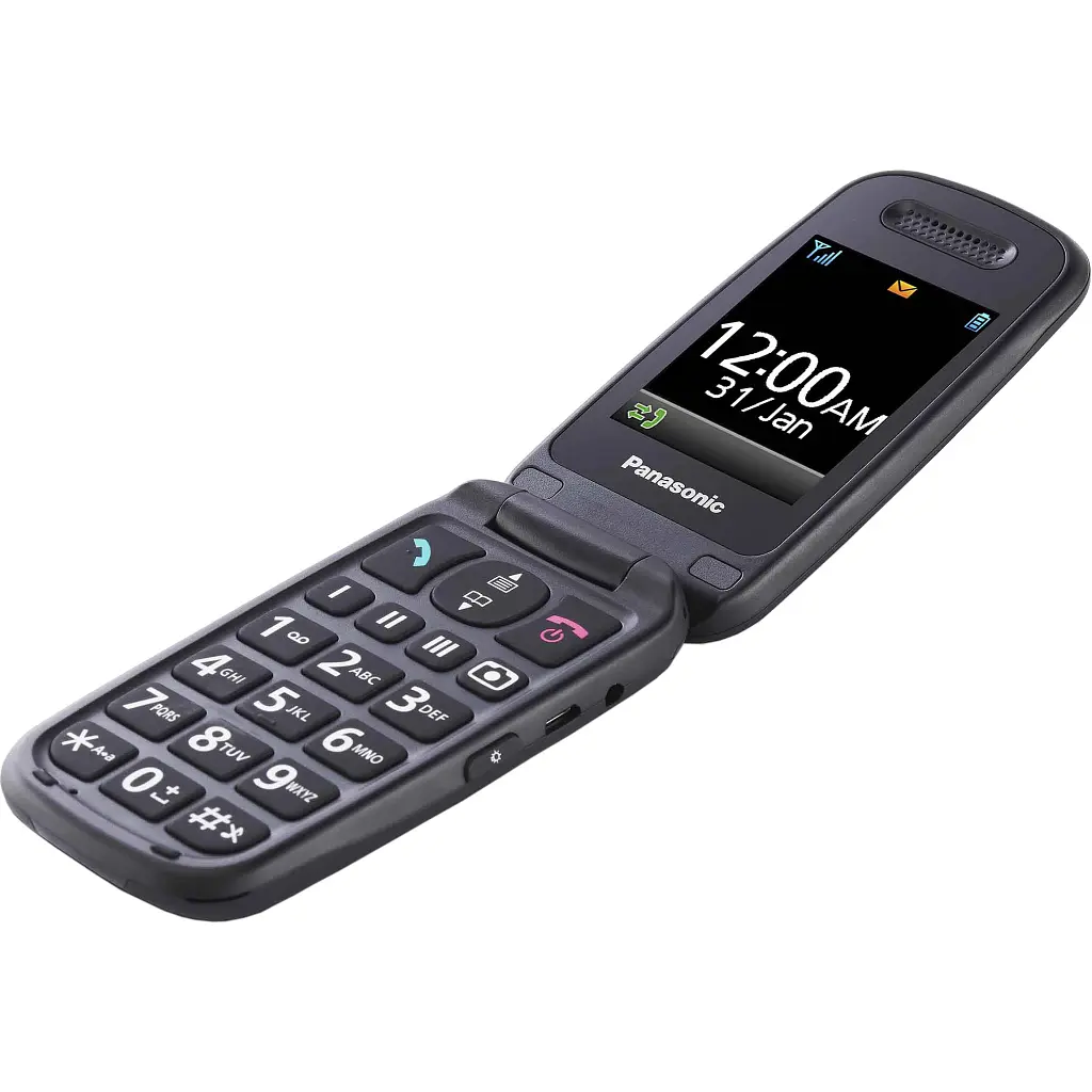 Мобільний телефон Panasonic KX-TU446 Black (KX-TU446EXB) - фото 8