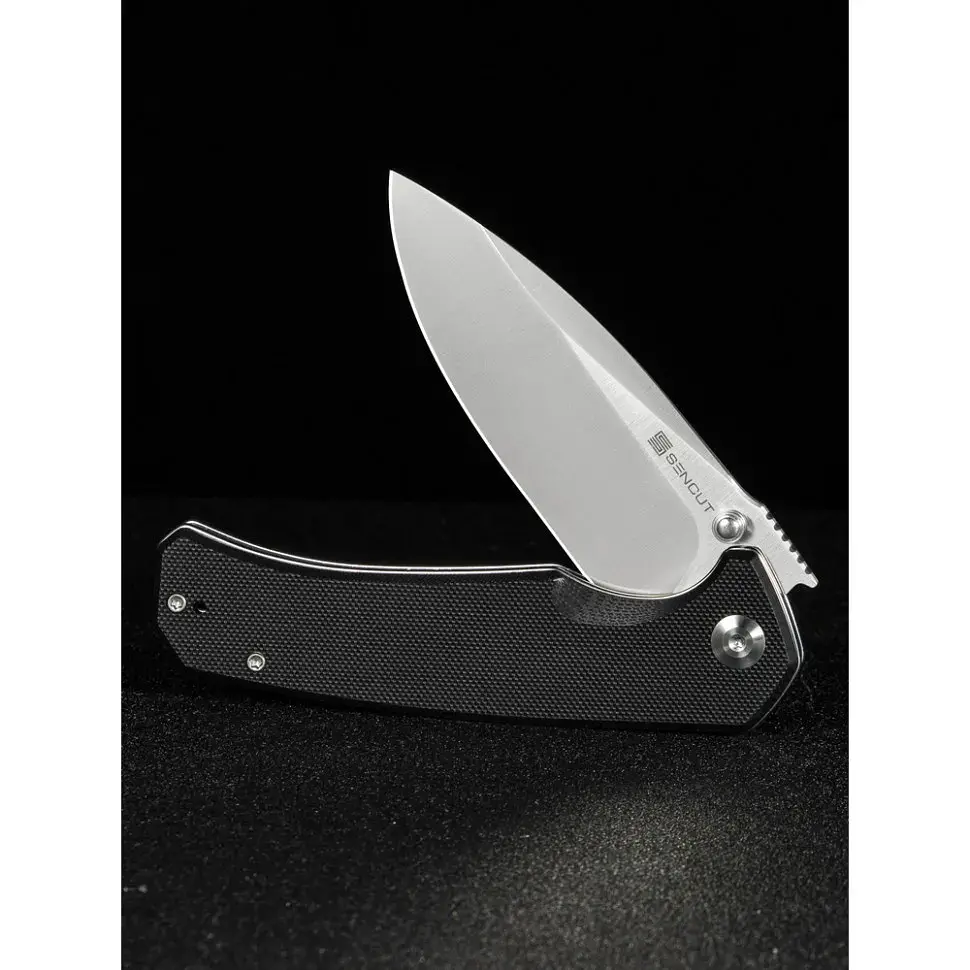 Ніж Sencut Skarnax, Black G10, Satin (S24025-1) - фото 10