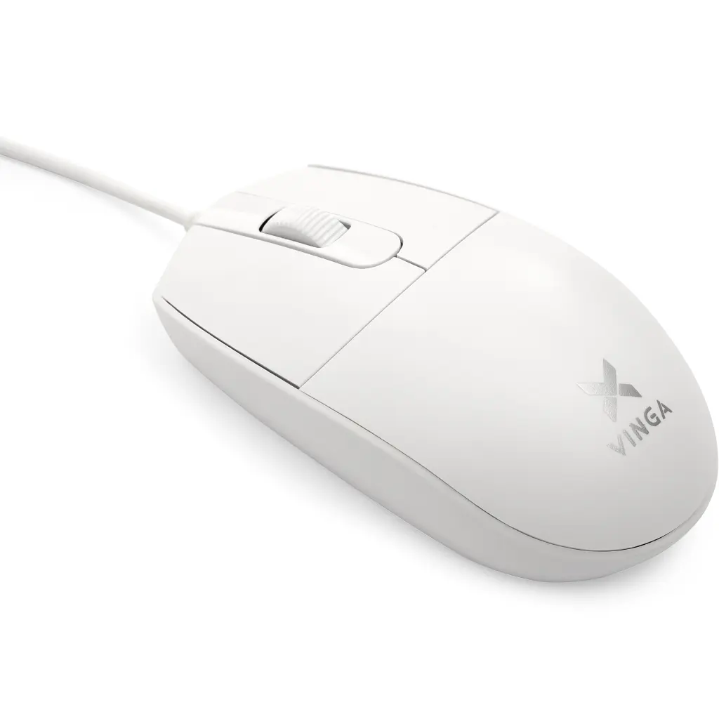Мишка Vinga MS-110 White - фото 5
