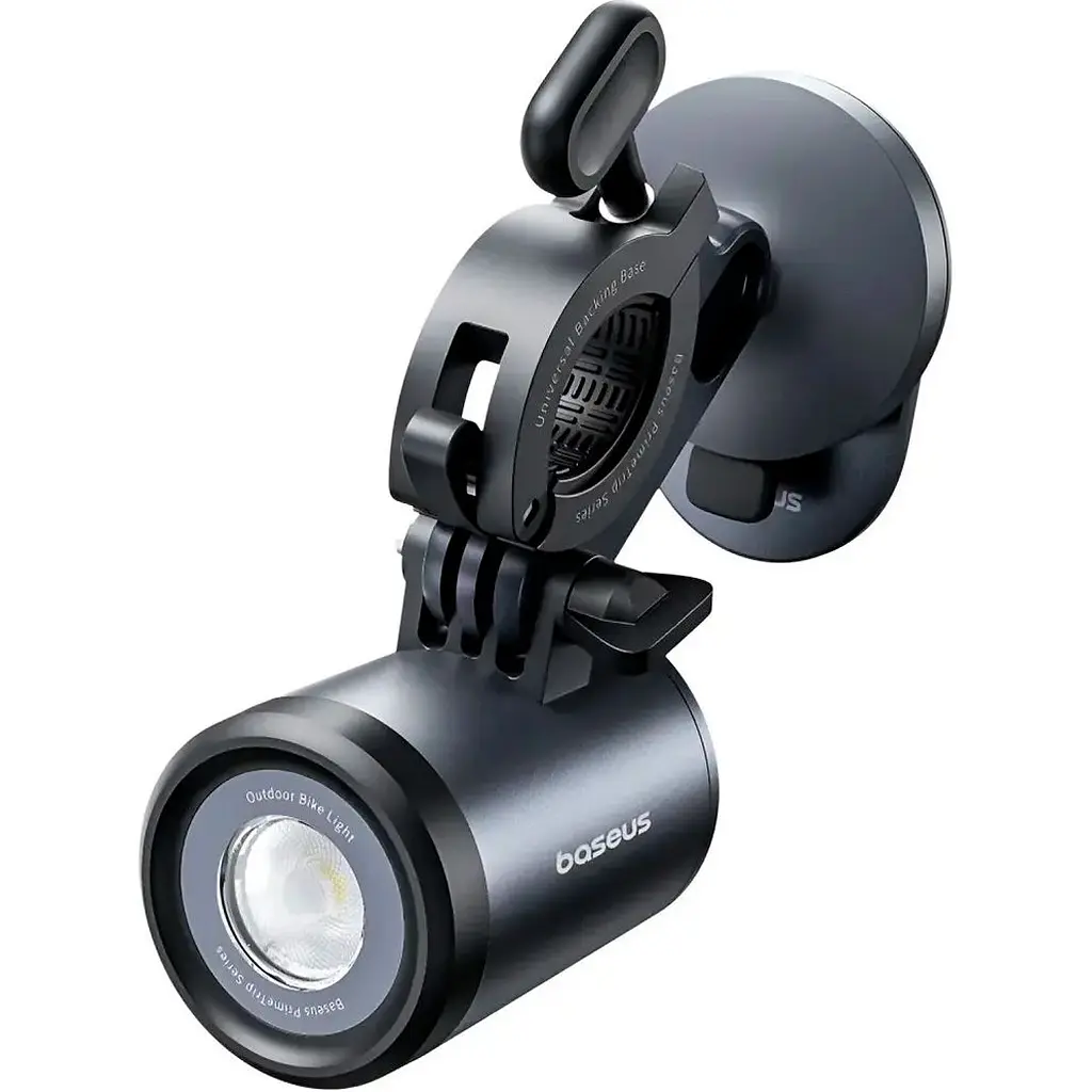 Тримач для смартфона Baseus PrimeTrip Series Dual-Color Bike Light 2-in-1 Set (C12569000121-00) [134777] - фото 2