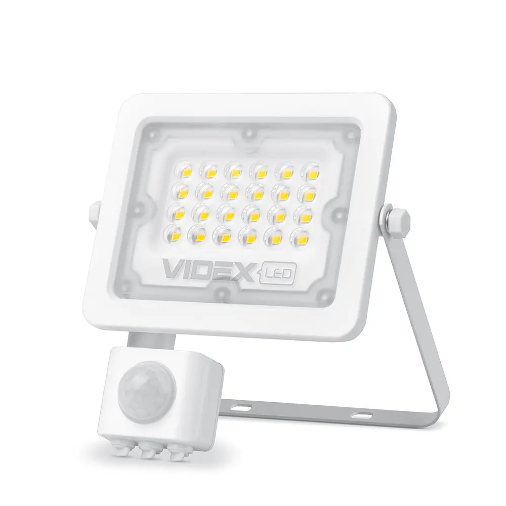 LED прожектор Videx F2e 20W 5000K з датчиком руху та освітленості (26264-000) - фото 2