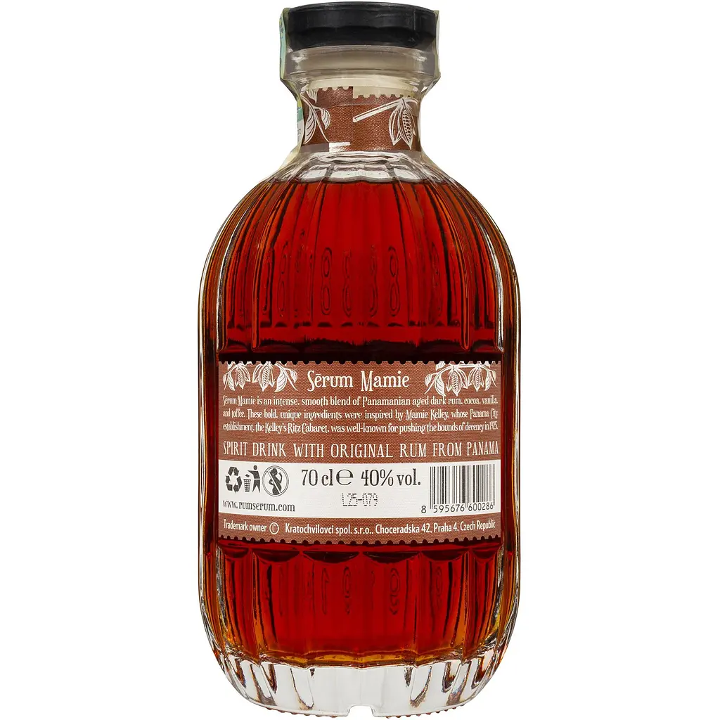 Напій на основі рому Serum Mamie 40% 0.7 л - фото 2
