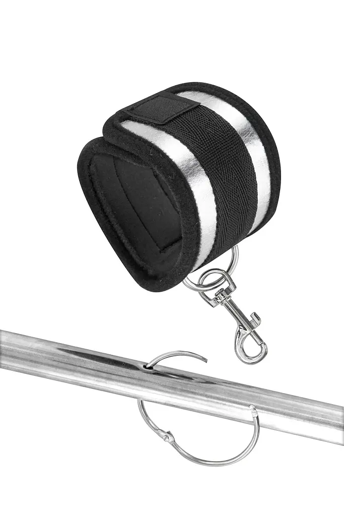 Фіксатор для рук та ніг Fetish Tentation Submission bar with 4 cuffs Fetish Tentation SO4667 91474 - фото 2