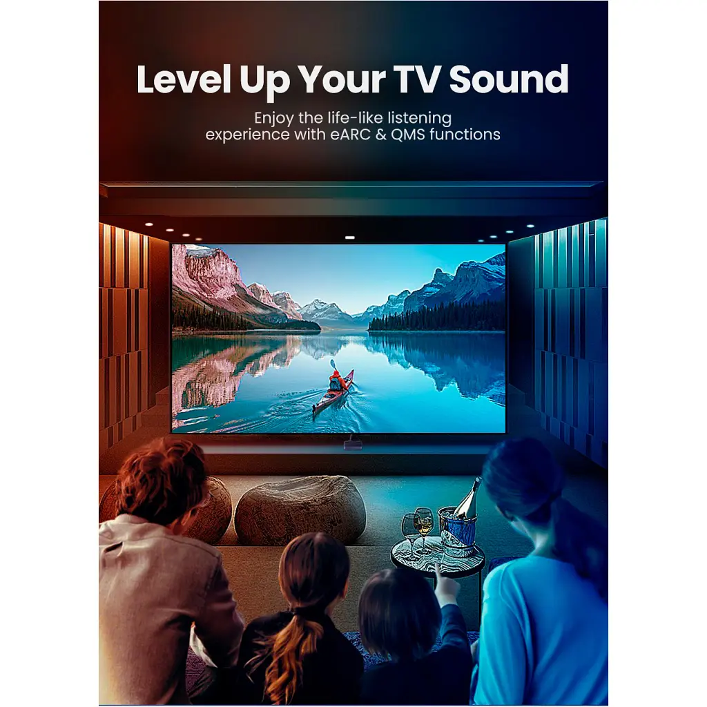Кабель мультимедійний HDMI M to HDMI M 1.5m braided HD140 black Ugreen (80402) - фото 5