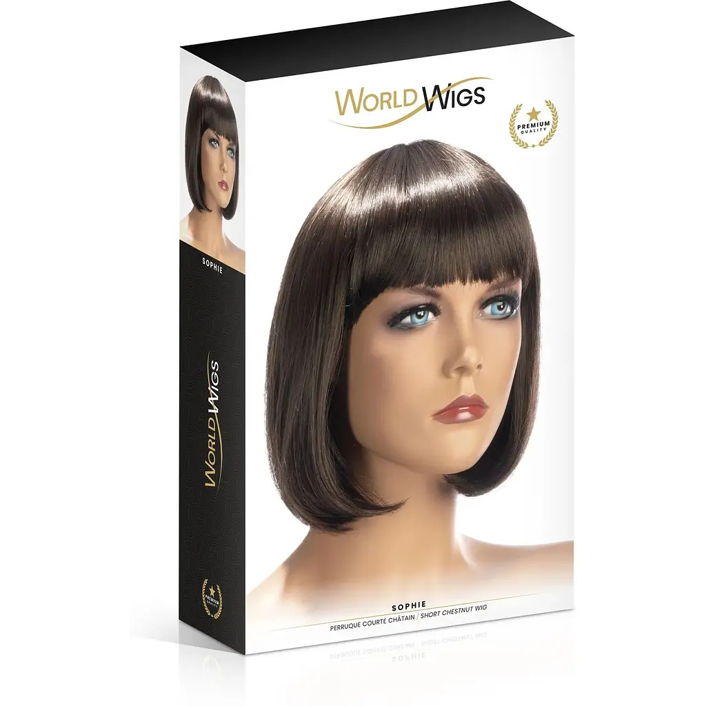 Перука World Wigs Sophie Short Chestnut - фото 2