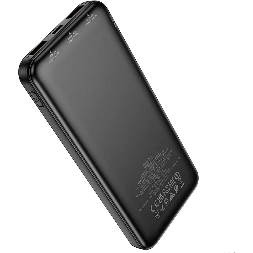 Зовнішній акумулятор Hoco J136 Sirui 10000mAh 22.5W Black [634816] [127723] - фото 4