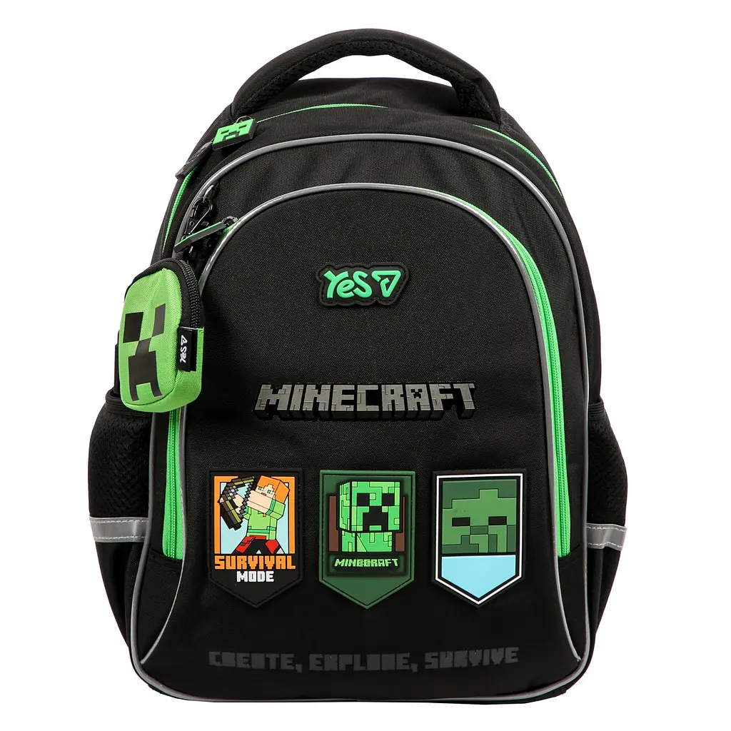 Рюкзак шкільний  ортопедичний шкільний Yes Minecraft Mode S-115M - фото 2