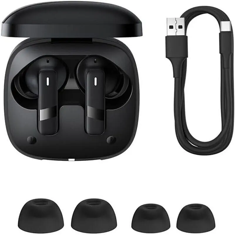 Беспроводные наушники Baseus Bowie E20 True Wireless Earphones, IPX5, BT5.3, ENC, 35mAh, 500mAh, 8h, Black A00069700113-00 - фото 7