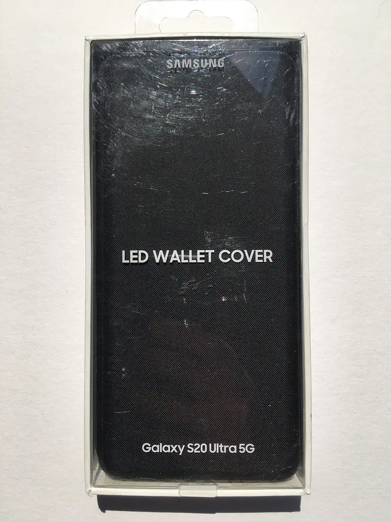 Чохол-книжка Smart LED Wallet View Cover EF-NG988PBEGRU для Samsung Galaxy S20 Ultra (6.9") Чорний - фото 6