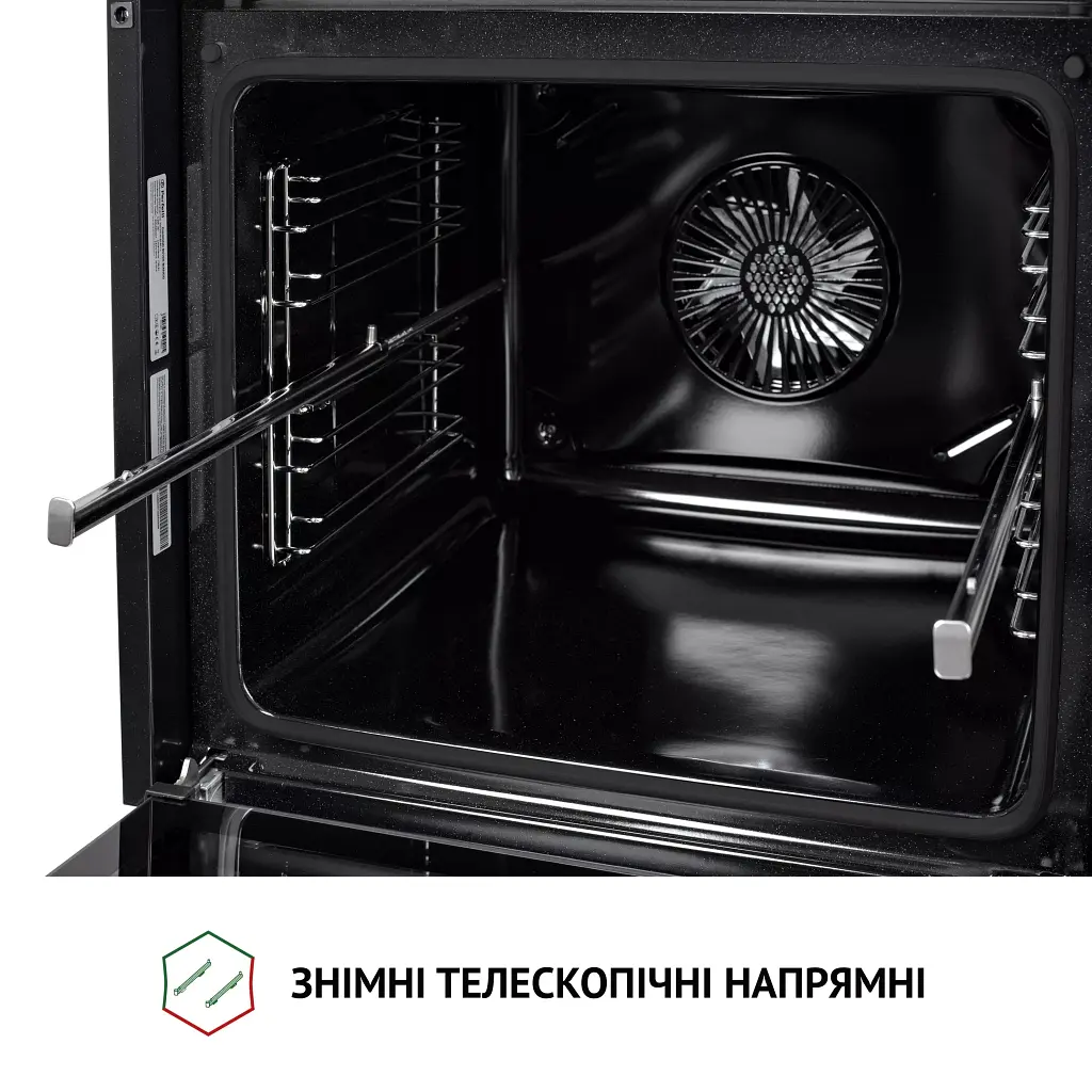 Духова шафа електрична Perfelli Diamond 6D10N Nero - фото 10