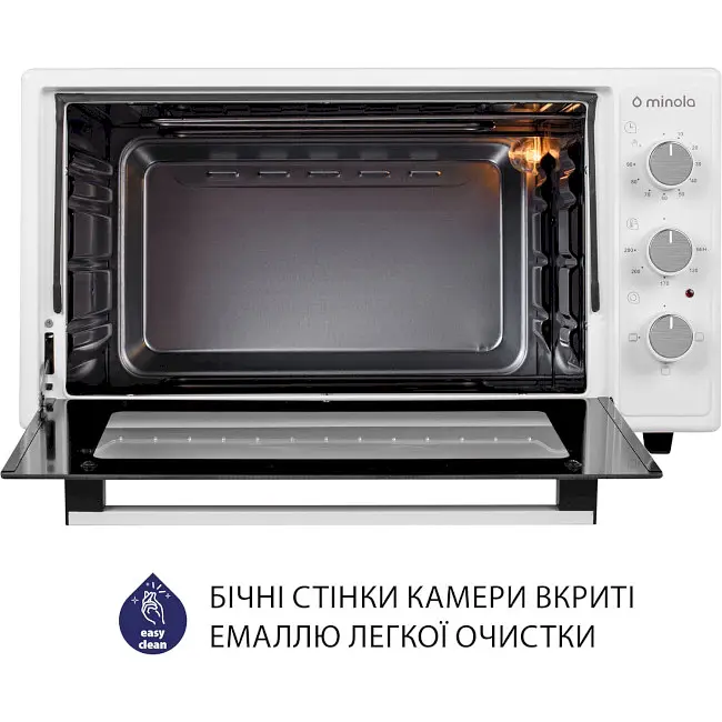 Електрична піч Minola Foe 4815 WH - фото 8