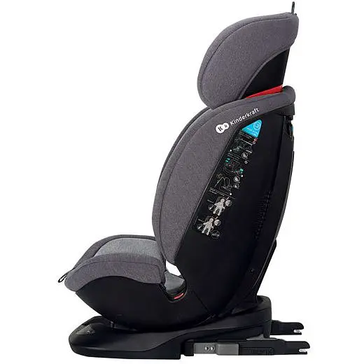 Автокресло Kinderkraft Xpedition 0-36 кг Isofix grey - фото 8