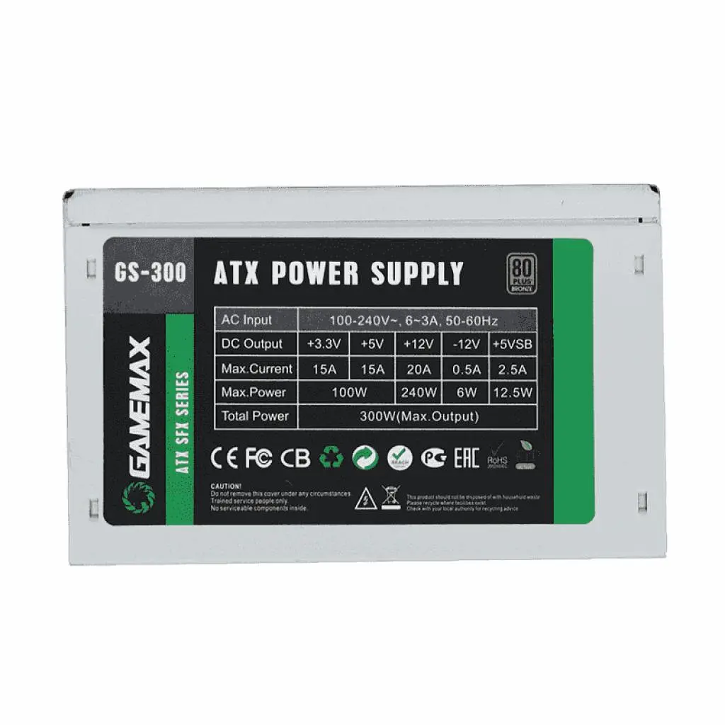 Блок питания GameMax 300W ATX-300 SFX - фото 4
