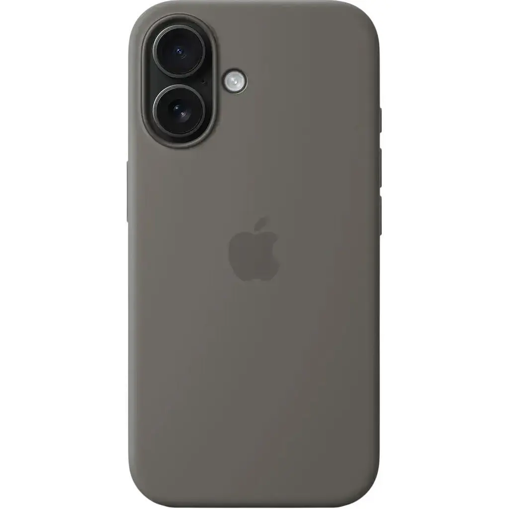 Чохол Silicone Case with MagSafe для Apple iPhone 16 Stone Gray AAA [154514] - фото 4