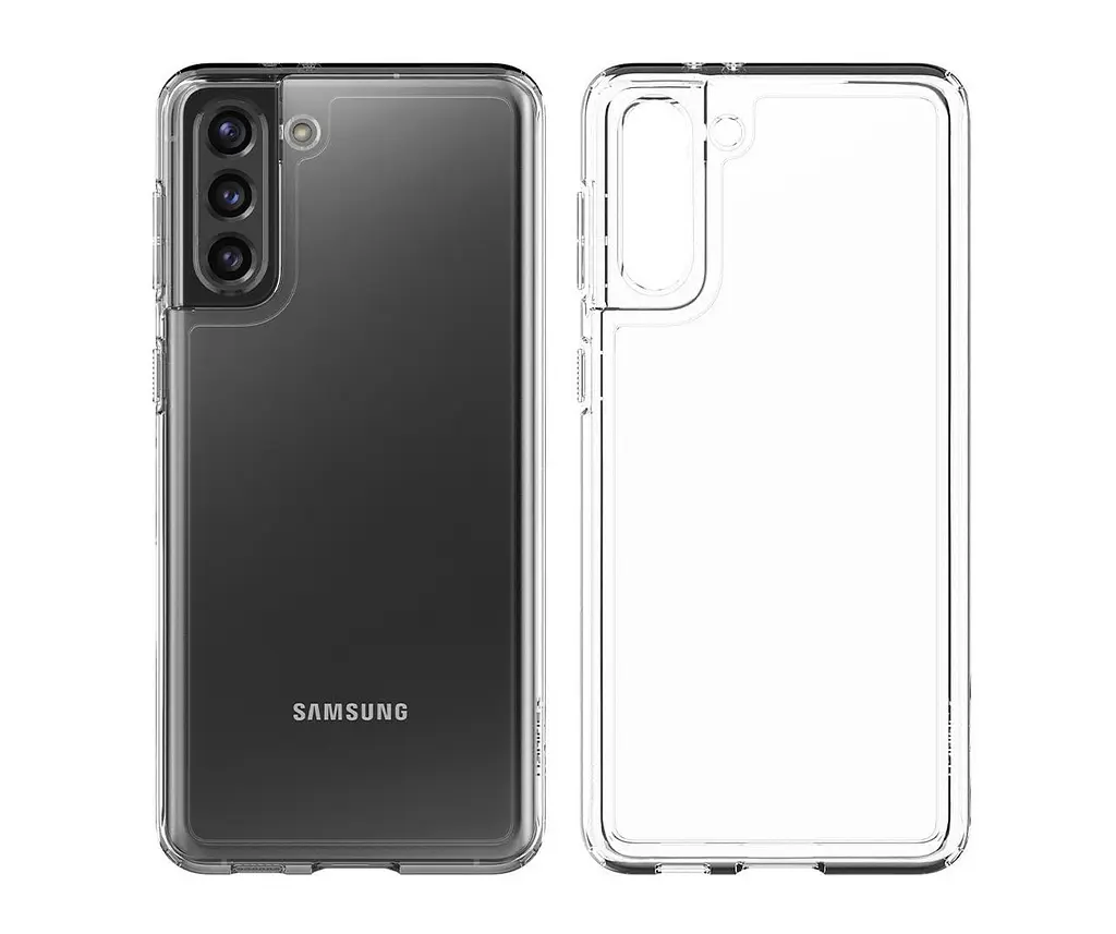 Чохол протиударний прозорий Spigen Ultra Hybrid Crystal ACS02387 для Samsung Galaxy S21 Plus (6.7") Clear - фото 4