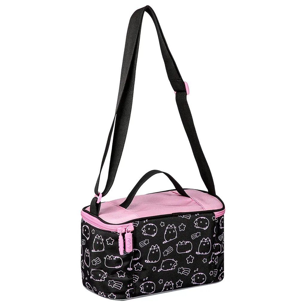 Сумка для ланчу Yes My Pusheen LB-03 чорно-рожева(550609) - фото 4