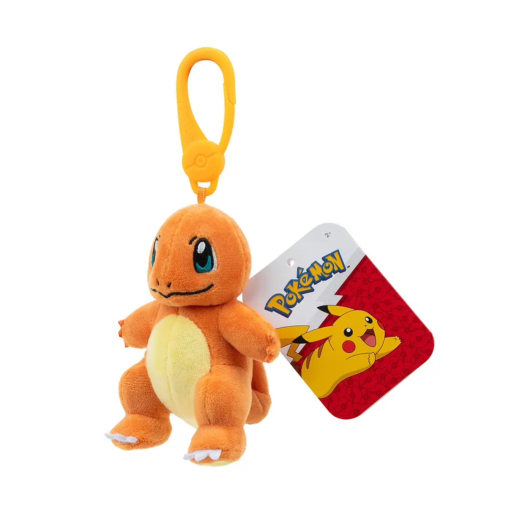 М'яка іграшка Jazwares на кліпсі Pokemon - Чармандер W6 - фото 5