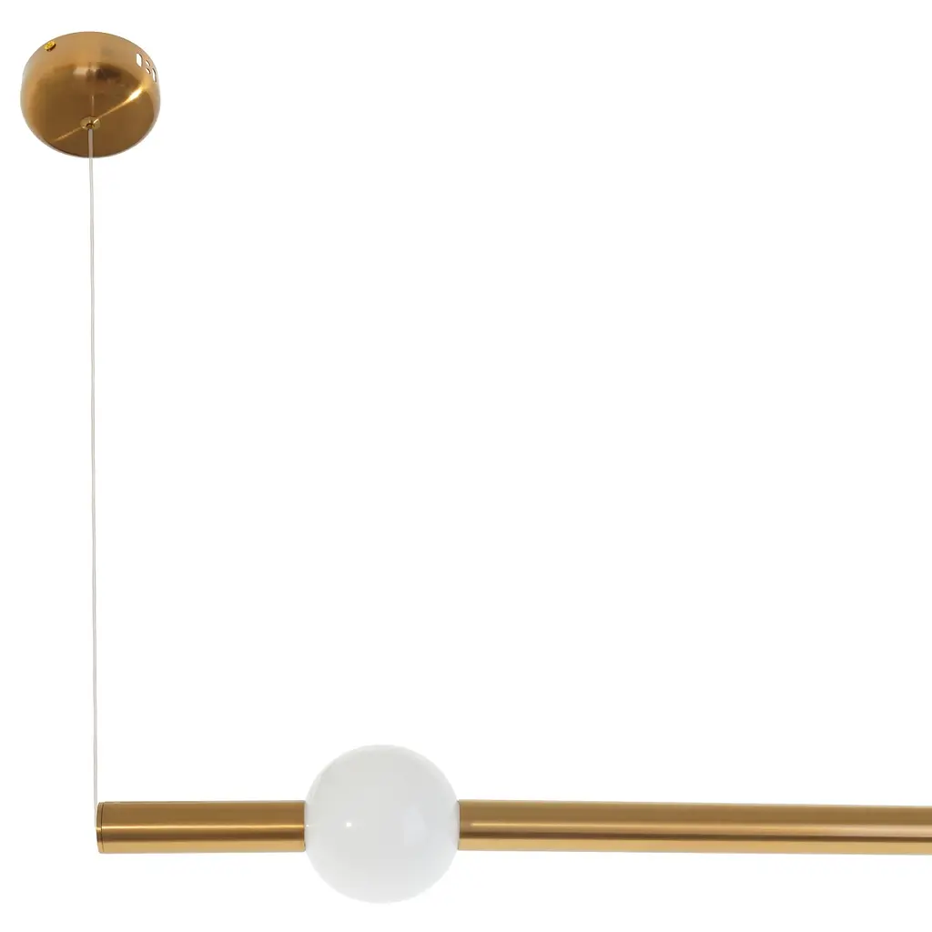 Люстра Brille лофт молекула подвесная LED 10W NW WH/G (BL-903S/1) - фото 3