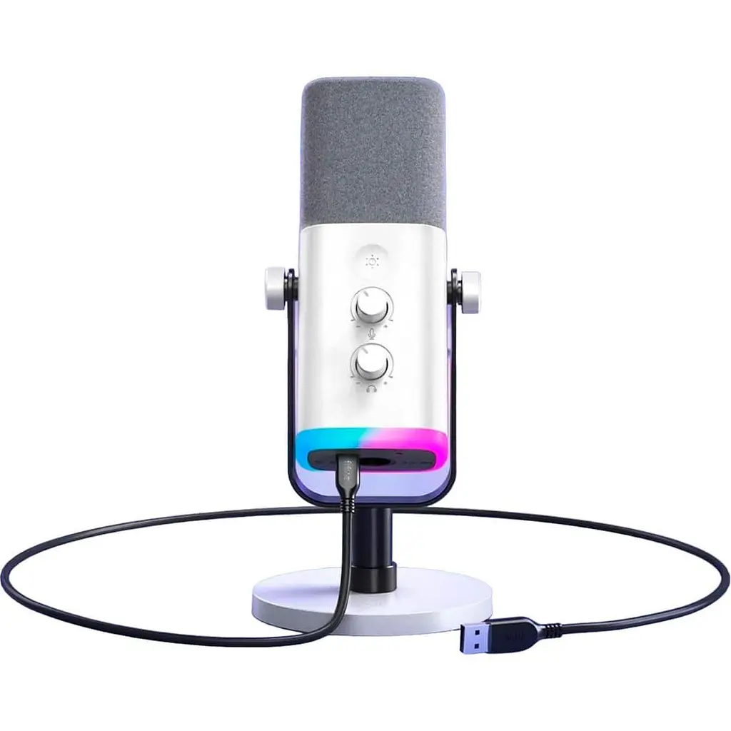 Мікрофон Fifine AM8W USB/XLR White (AM8W) - фото 2