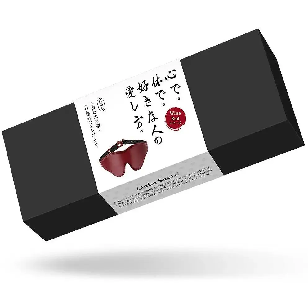 Маска на глаза Liebe Seele Wine Red Blindfold - фото 6