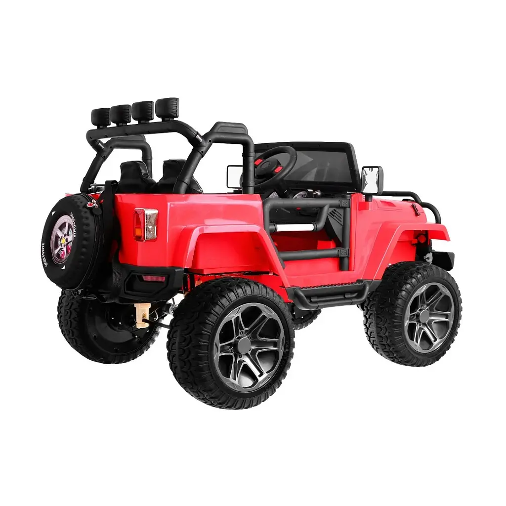 Электромобиль Ramiz Monster Jeep 4x4 2х12 В на пульте управления, Black (PA.WXE1688.CZ) - фото 8