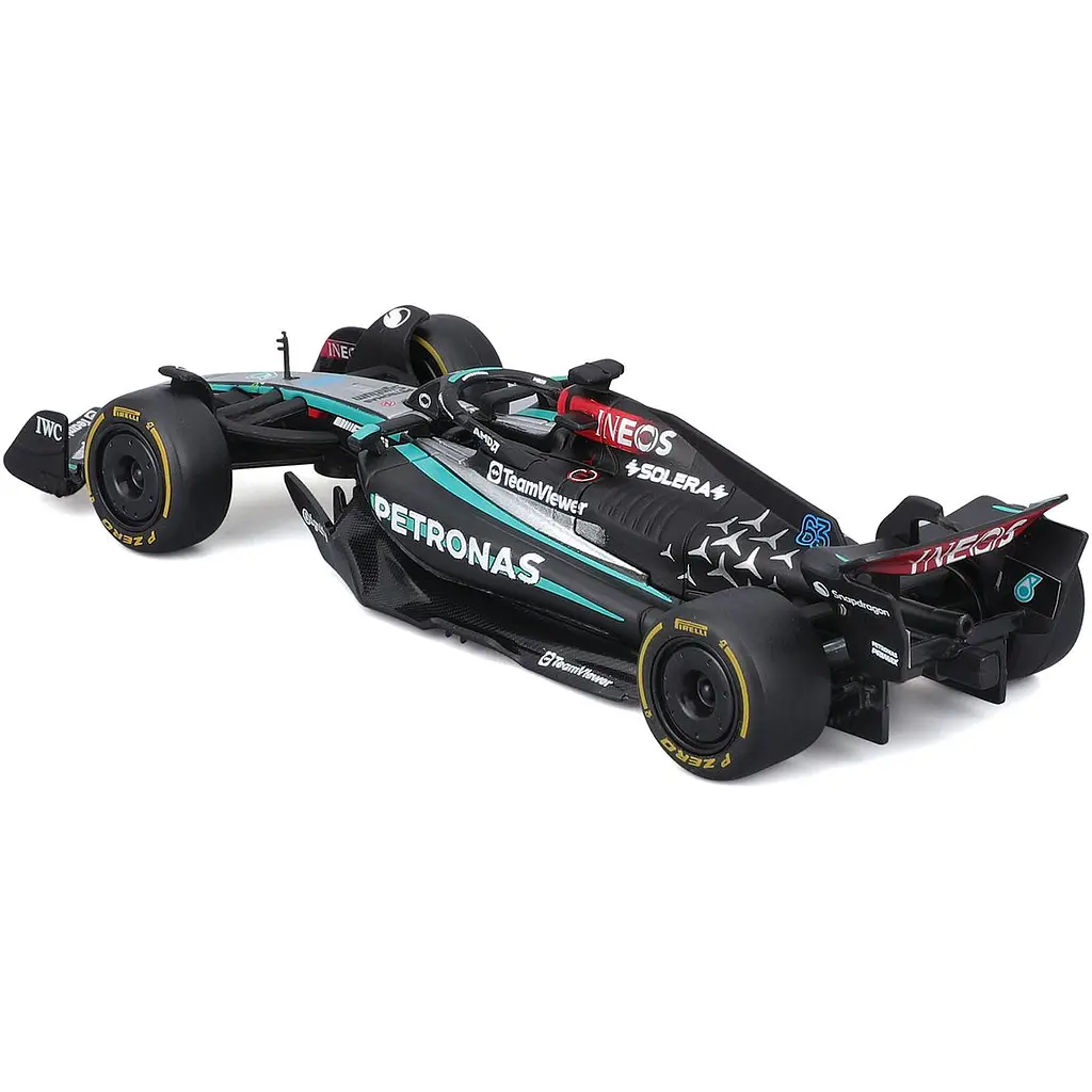 Автомодель Bburago Mercedes-AMG F1 W15 Performance 2024 1:43 (18-38208) - фото 2