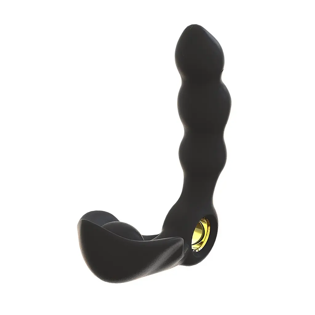 Масажер простати - Angelo Male Prostate Triple Stimulation Black - фото 3