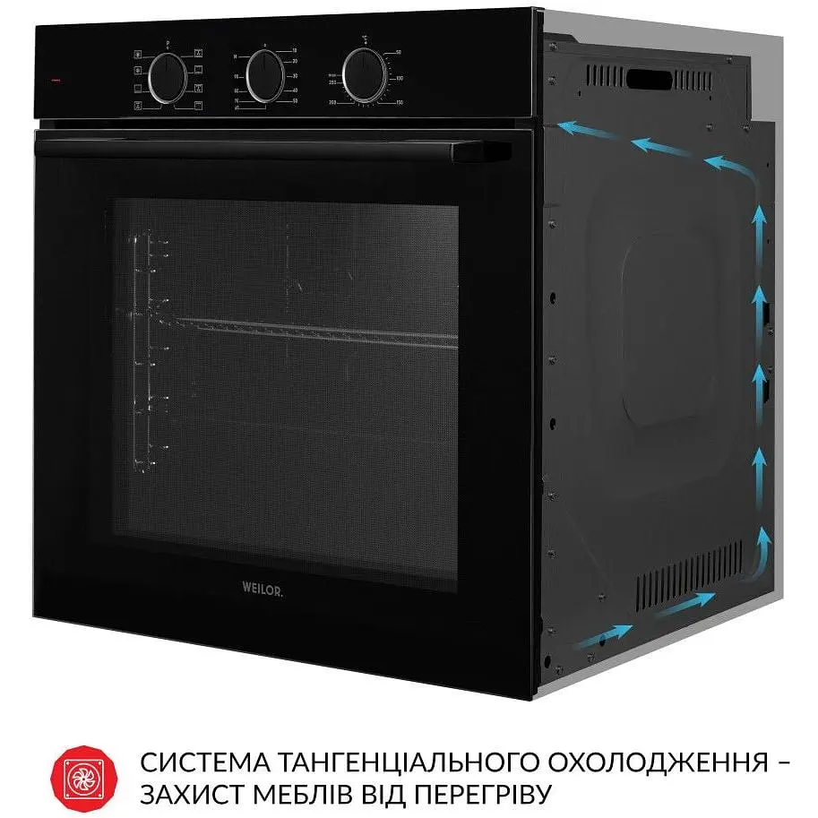 Духова шафа Weilor FPO6F8BK - фото 7