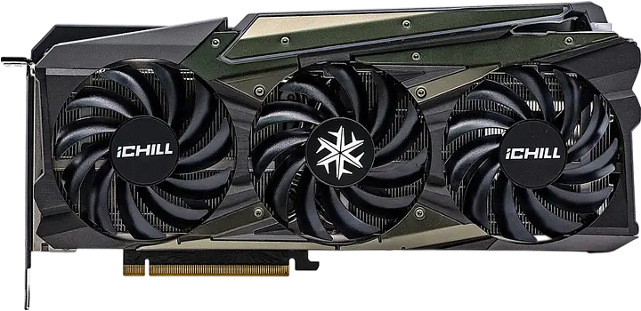 Відеокарта GeForce RTX 3070 8GB Inno3D iChill X4 LHR (C30704-08D6X-1710VA35H) Б/В - фото 2