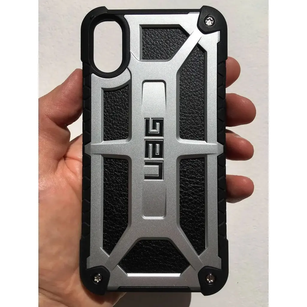 Оригинальный противоударный чехол UAG Monarch для iPhone XS / X Platinum IPHX-M-PL - фото 5