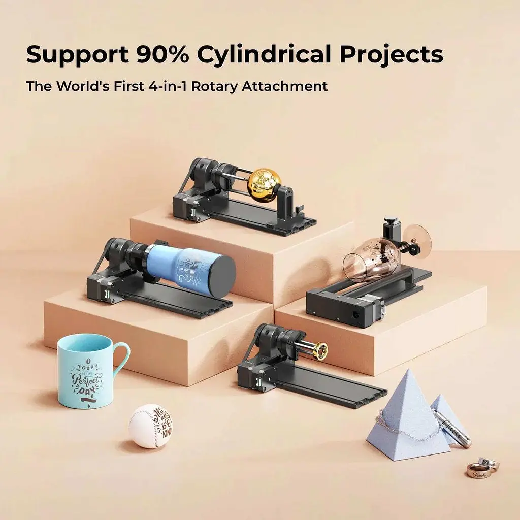 Лазерний гравірувальний верстат 2 в 1 xTool M1 10W (M1-BB) - фото 8