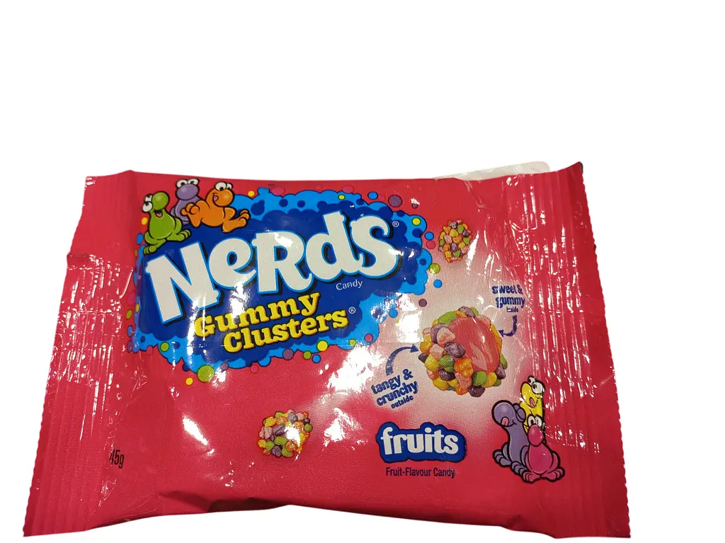 Цукерки Nerds Gummy Clusters фруктові 45 г (1230000131056)