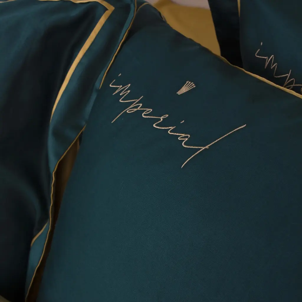 Постільна білизна MirSon Сатин Imperial Satin Messina 143х210 полуторний (2200007179060) - фото 5