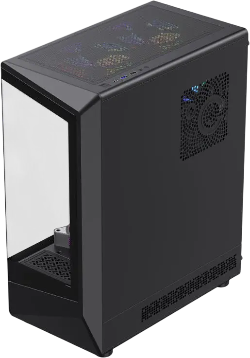 Корпус Gamemax Vista COC Black - фото 3