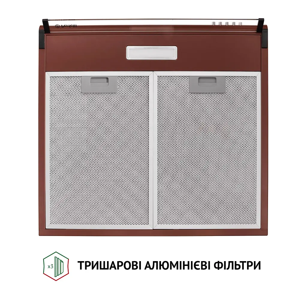 Витяжка плоска Perfelli PL 5144 BR LED - фото 7