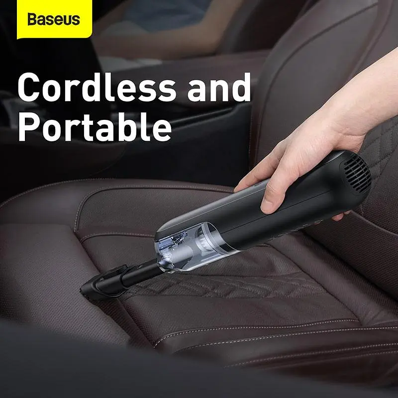 Автомобільний пилосос BASEUS Car Vacuum Cleaner A1 25min 4000Pa (VCAQ010001) чорний - фото 6