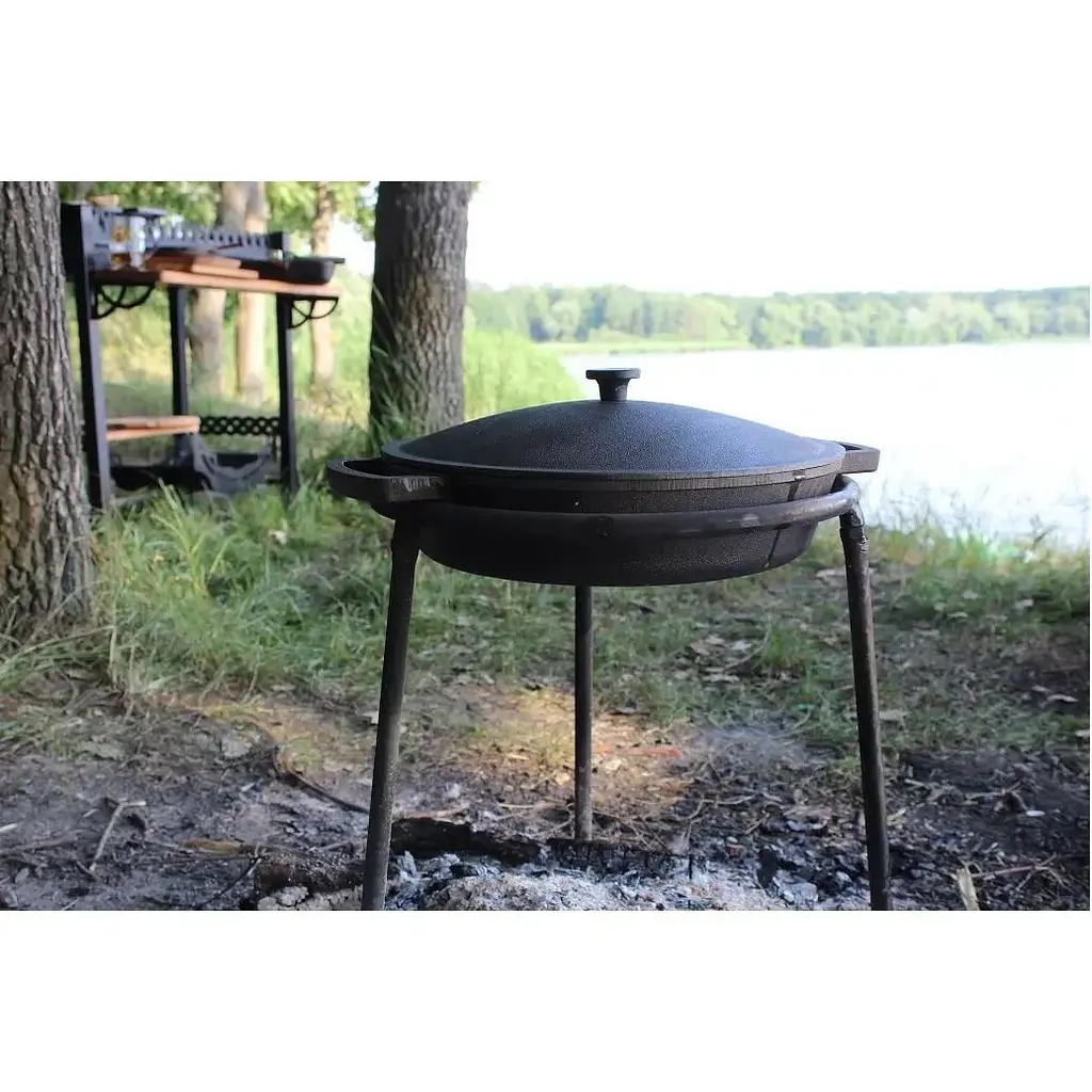 Сковорода Brizoll monolith чавунна 34х7 см (M3470U) - фото 2