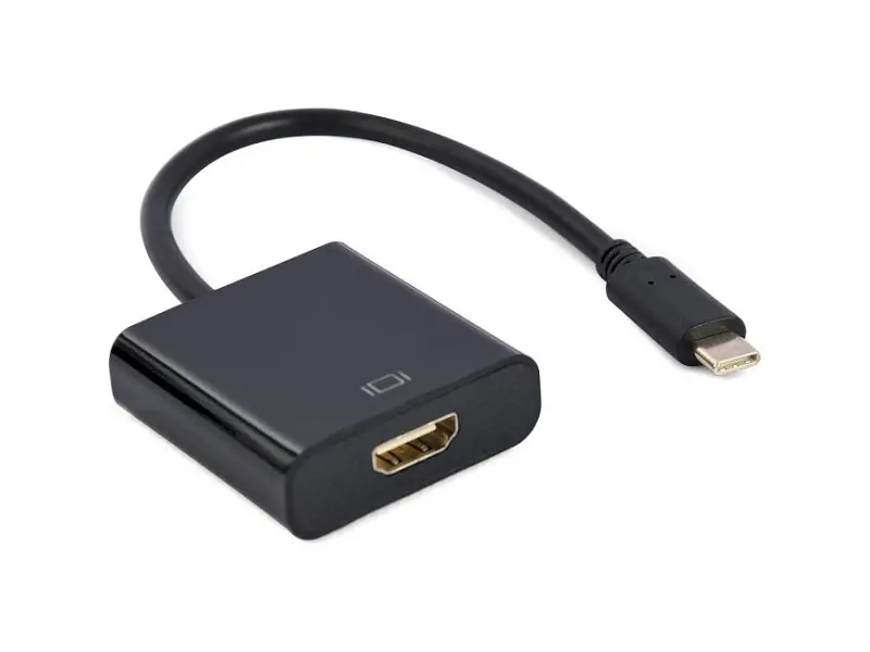 Адаптер-перехідник Cablexpert USB-C to HDMI Black (A-CM-HDMIF-03)
