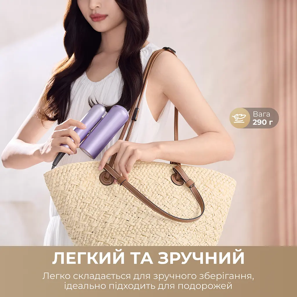 Фен-стайлер Dreame Pocket Ultra 4in1 AHD52 Purple - фото 8