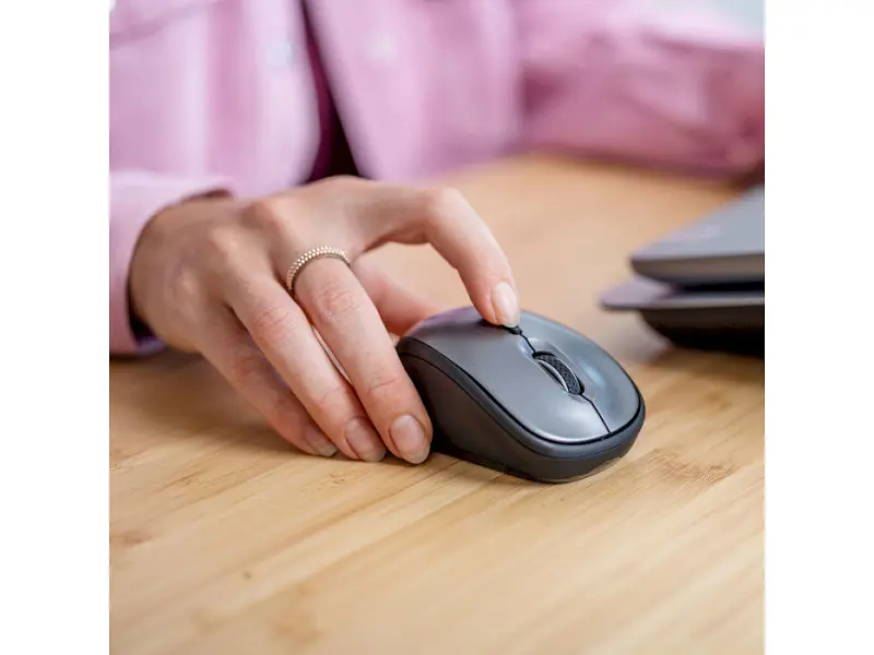 Миша Trust Yvi+ Silent Eco Wireless Black (24549) - фото 5