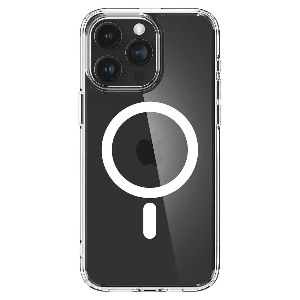 Чохол-накладка Spigen Ultra Hybrid MagFit для Apple iPhone 15 Pro White (ACS06715) - фото 3