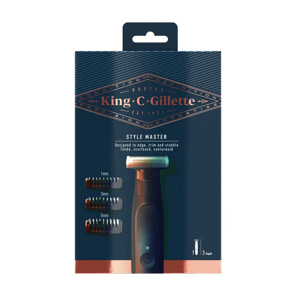 Тример Gillette King C. Style Master Для бороди (7702018602094/8700216104425) - фото 2