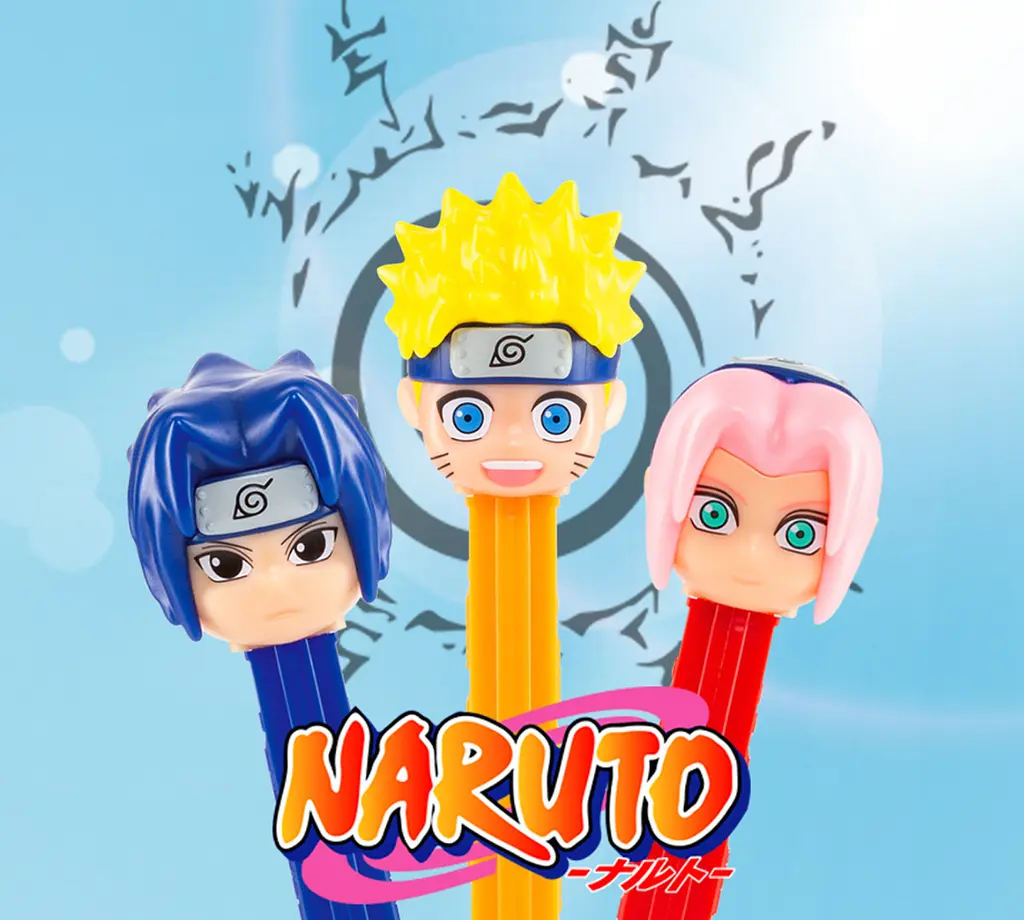 Диспенсер із цукерками Pez Naruto Collection Саске 17г - фото 4