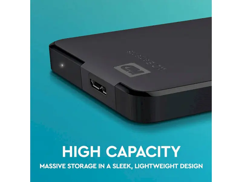 Зовнішній жорсткий диск WD Elements Portable 5 TB (BU6Y0050BBK) - фото 5