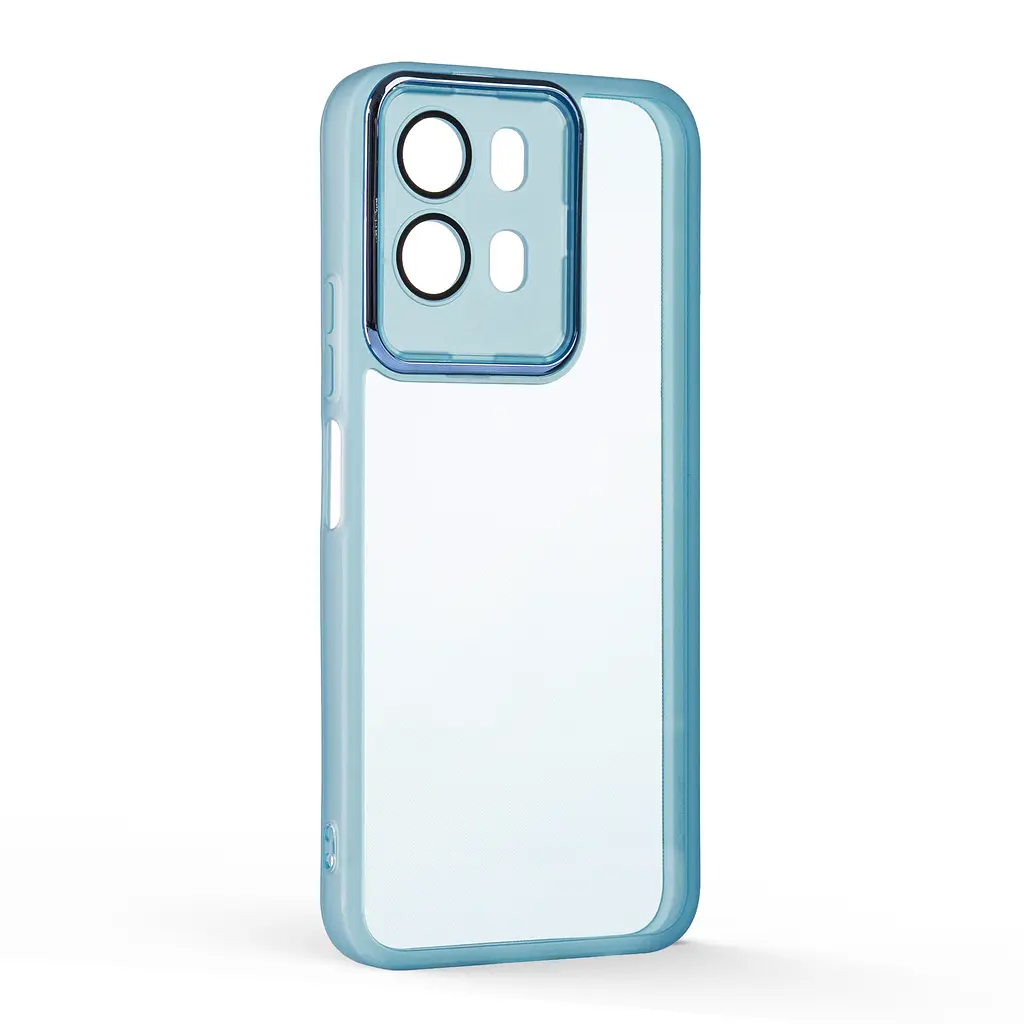 Защитный чехол для OPPO A6 4G/A6S 4G, Shade, синий, TPU+PC, матовый, защита всего корпуса, панель-накладка, противоударный, с большими бортами, амортизирует удары при падениях, ArmorStandart (ARM90325) - фото 2