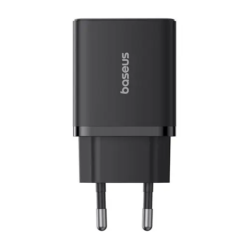 Сітчасте зарядне пристрій Baseus Cube Fast Charger 2U+C 30W EU чорний P10111402113-00 - фото 5