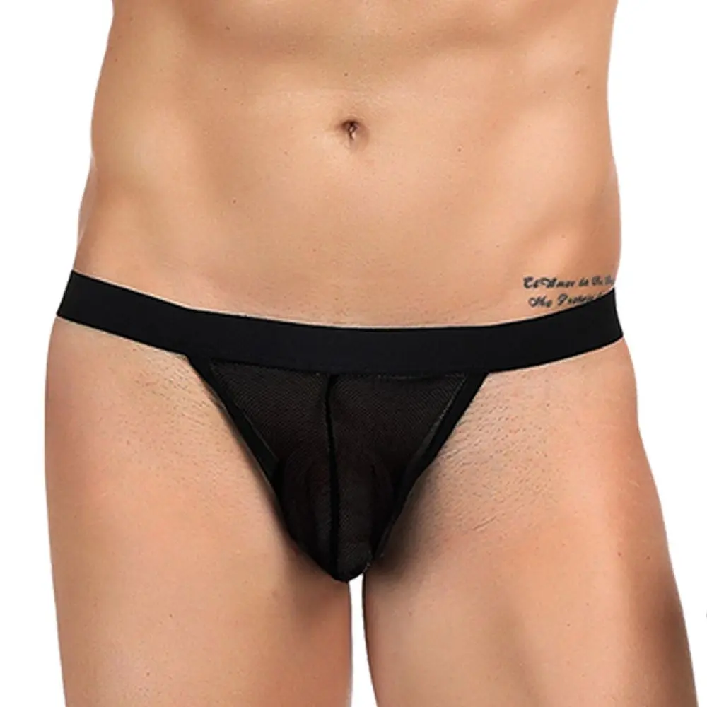 Чоловічі стрінги Paris Hollywood MP027, S/M/L (чорний)