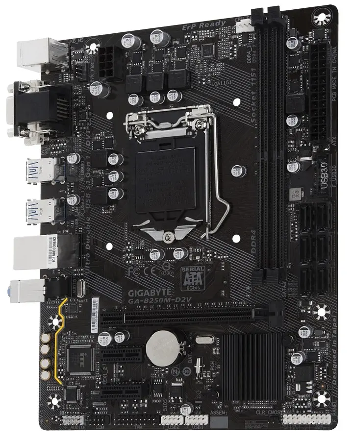 Материнська плата Gigabyte GA-B250M-D2V (GA-B250M-D2V) Б/В - фото 2